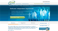Desktop Screenshot of cmepeerreview.com